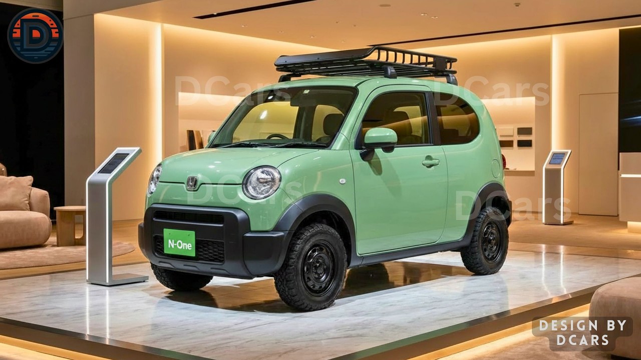 🚗✨ Концепт Honda N One Retro Modern 2027 года – представьте себе, что он будет стоить меньше 14 0...