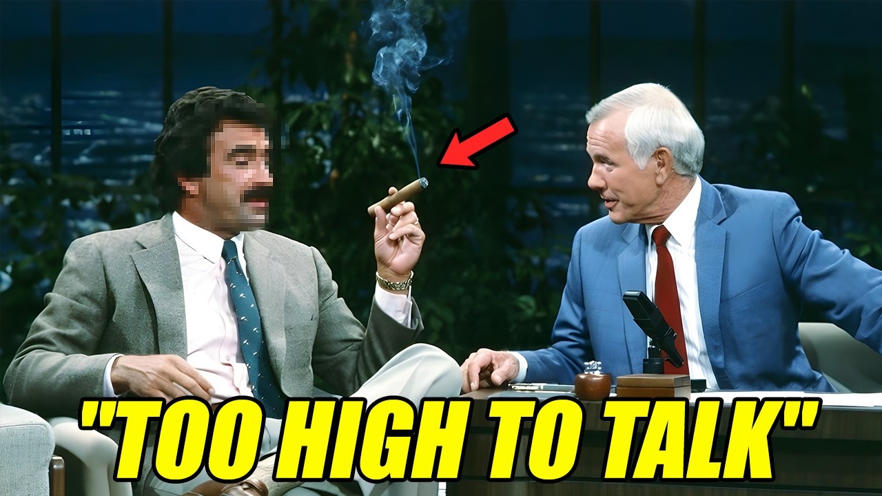 The 7 Most HIGH Guests Johnny Carson Ever Had
