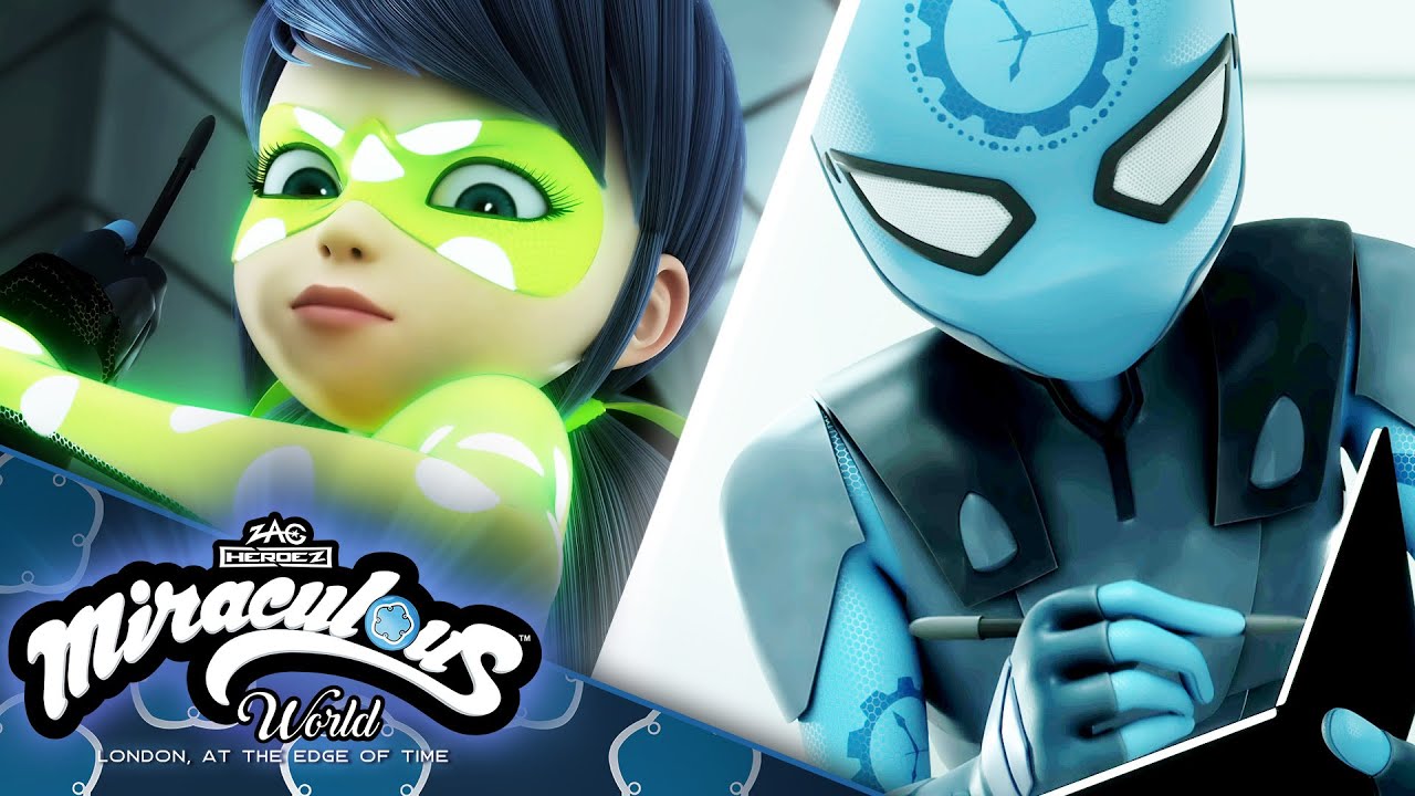 ⭐ Ny Hawk Moth 🇩🇰 | PÅ DANSK | Miraculous: London, Hvor tiden ender | Ladybug og Cat Noir på eventyr