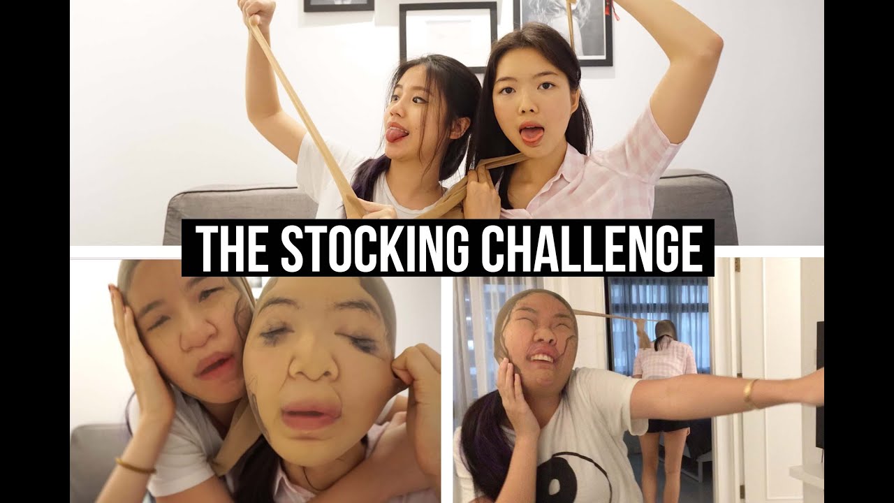 The Stocking Challenge ♥ NEW YOUTUBE TAG | Titan Tyra