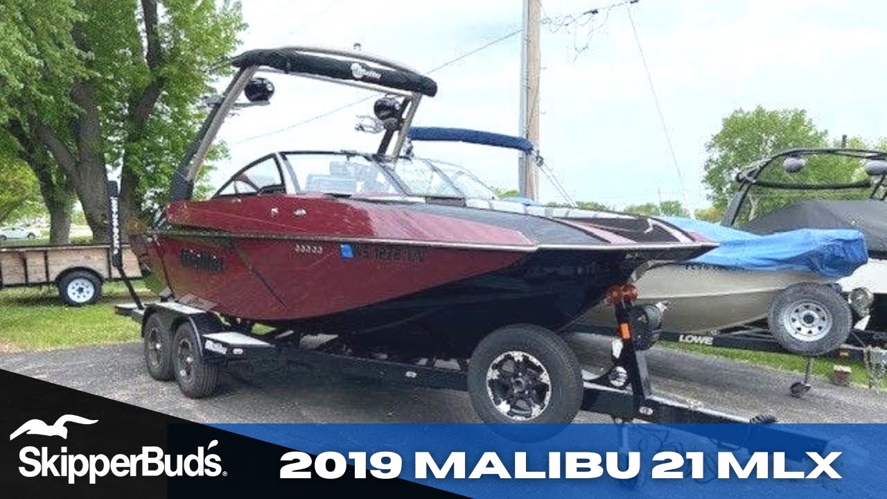 2019 Malibu 21 MLX Tow Boat Tour SkipperBud's