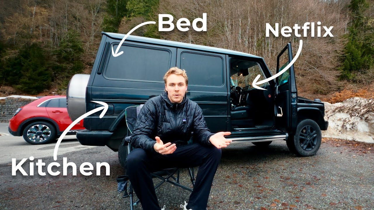 G-Wagon Stealth Camping Setup Tour (Ultimate Overland Built)