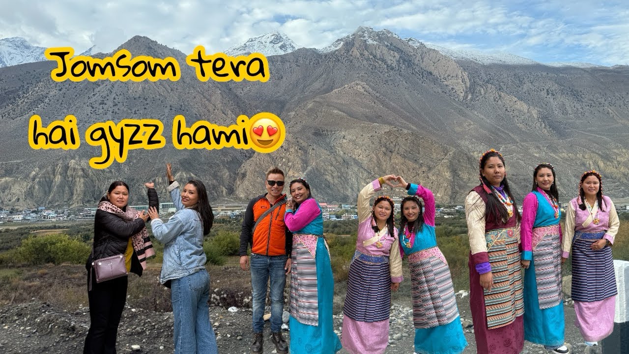 We are at jomsom hai gyzz haru❤️😍 #jomsom #mustang 