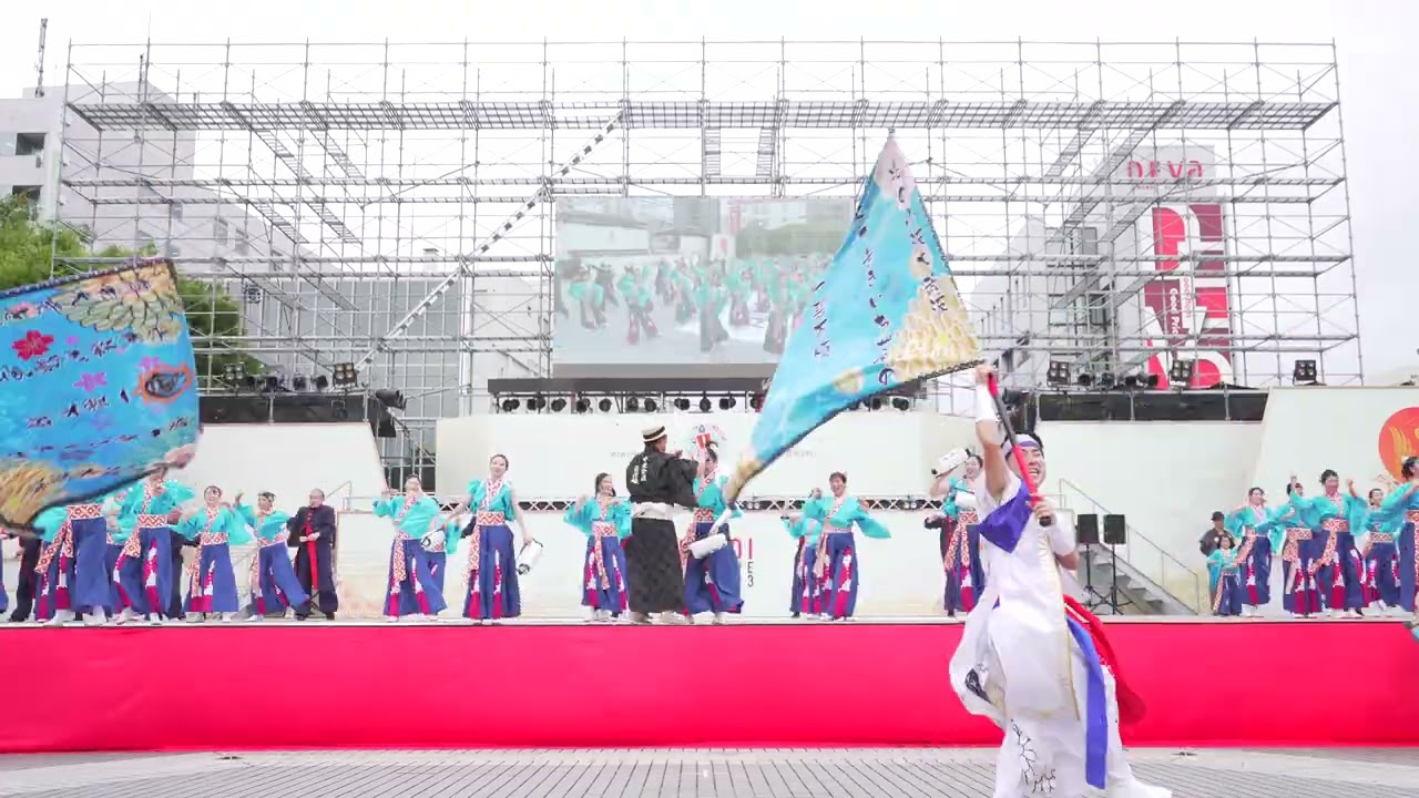 [4K] いちぜん　高知よさこい祭り 2023 本祭1日目