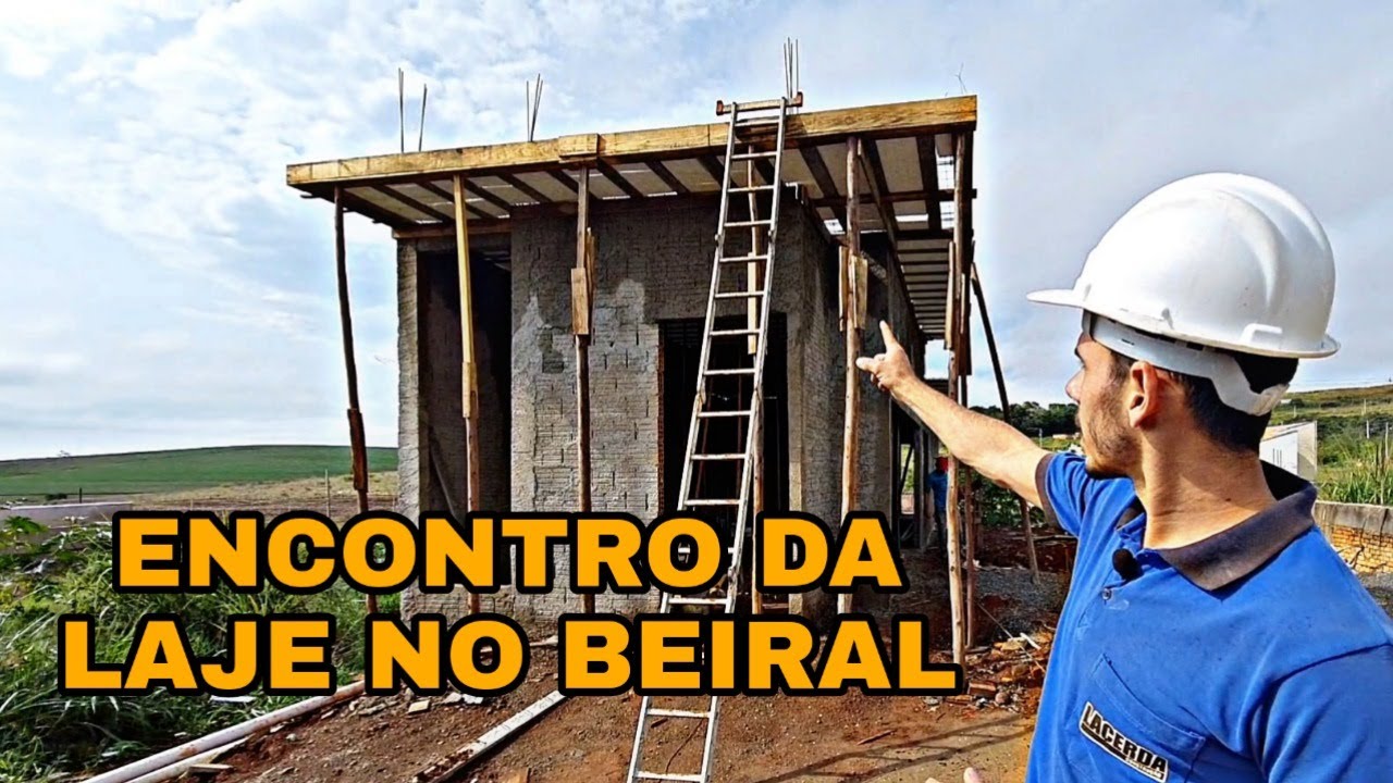 LAJE COM BEIRAL EM TODA A CASA, como montar corretamente.