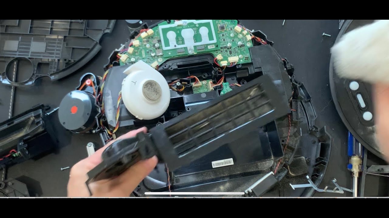 Roborock S5 S6 Fan Speed Lowered, Check Filter, Blocked Strainer, Error 10 Take Apart