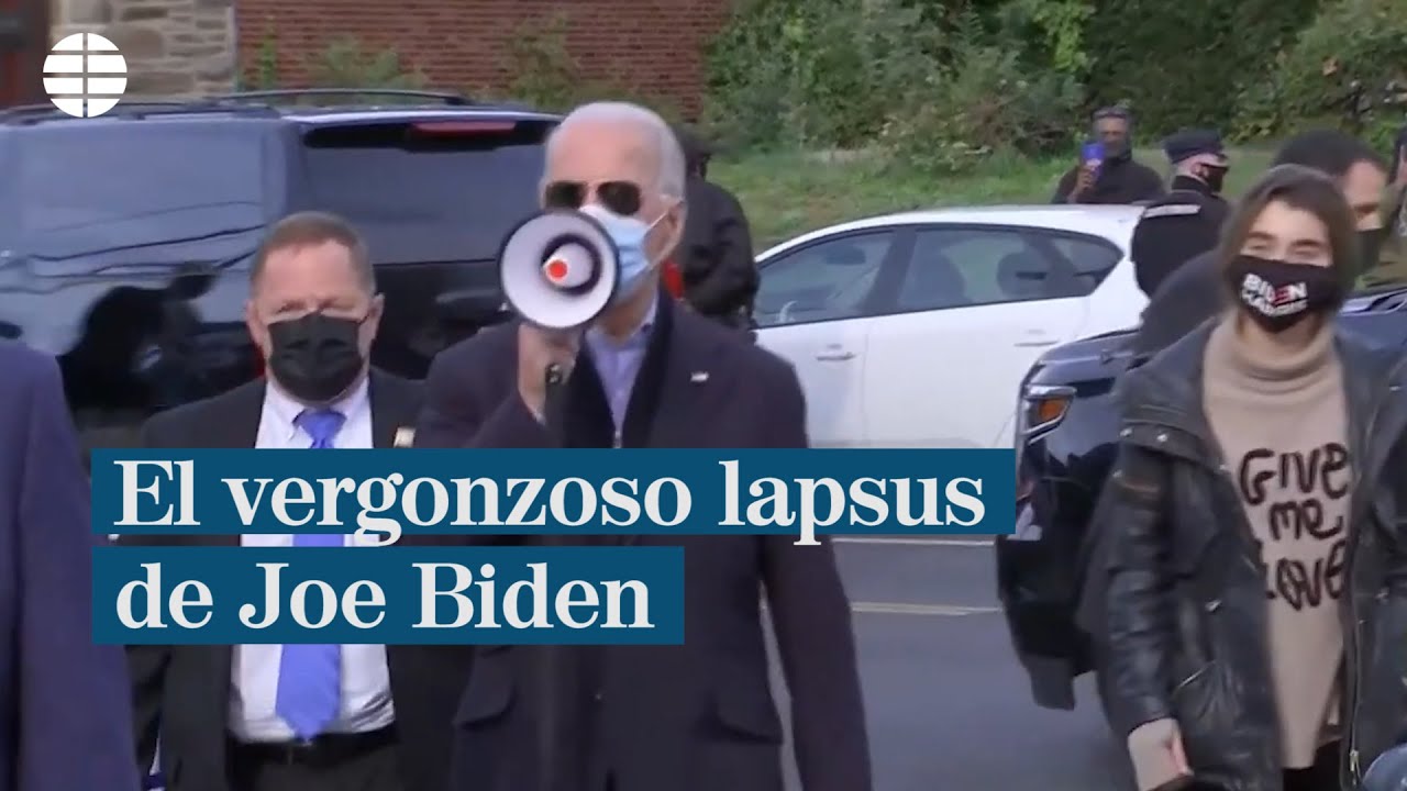 El lapsus de Joe Biden