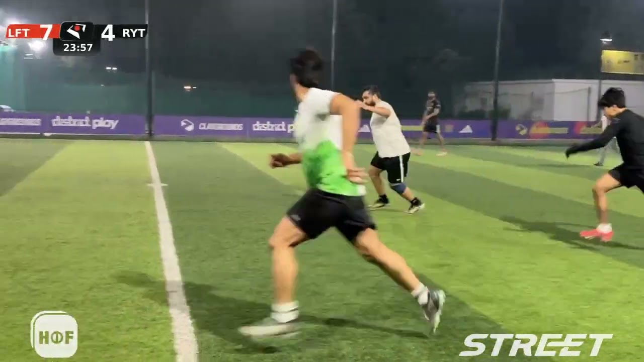 Match Highlights! humans of football Sushant  clayground Gurgaon sector 55  -5th February 6v6