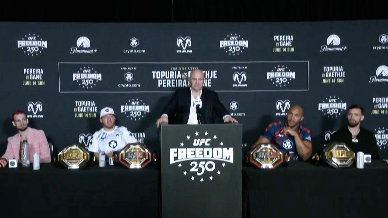 Post-Fight Press Conference | UFC Freedom 250