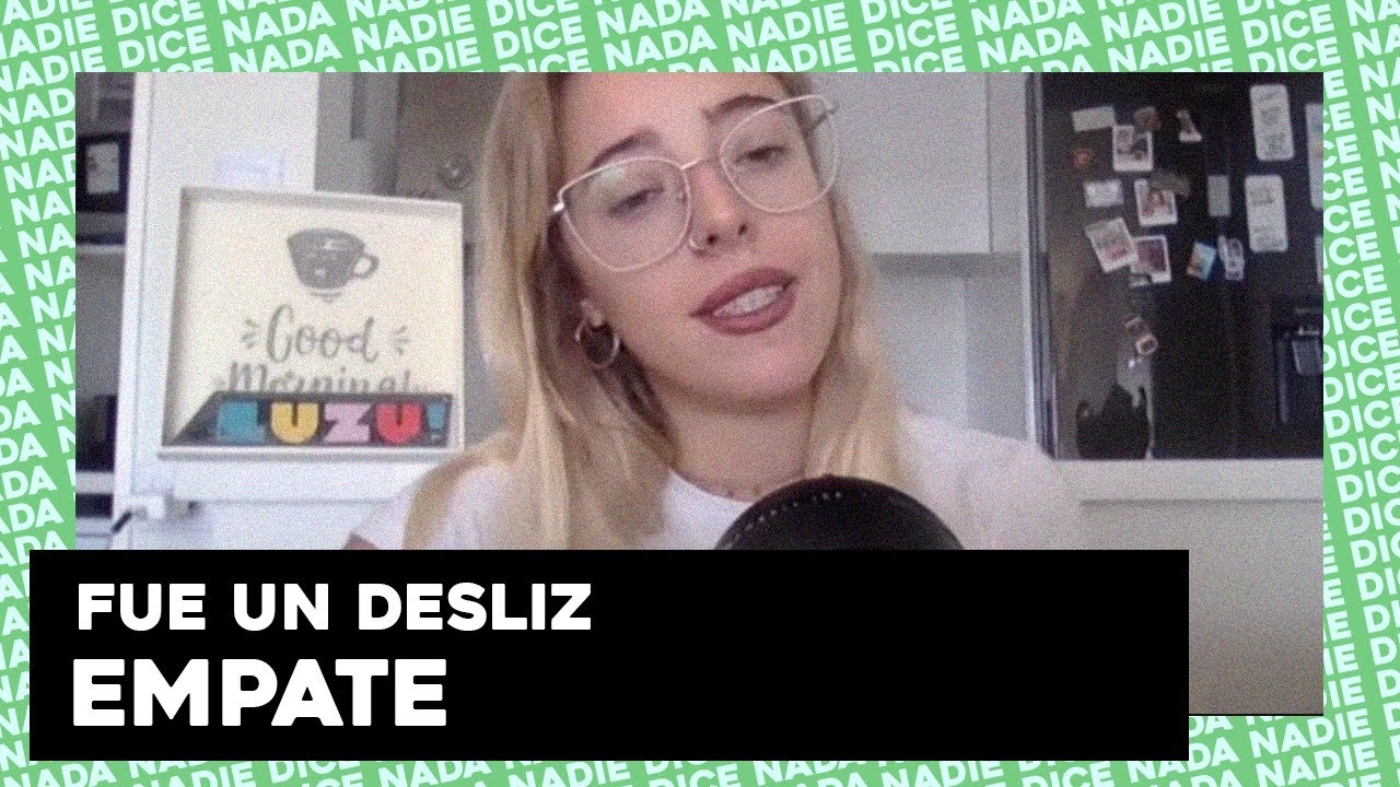 NATI JOTA | FUE UN DESLIZ: EMPATE