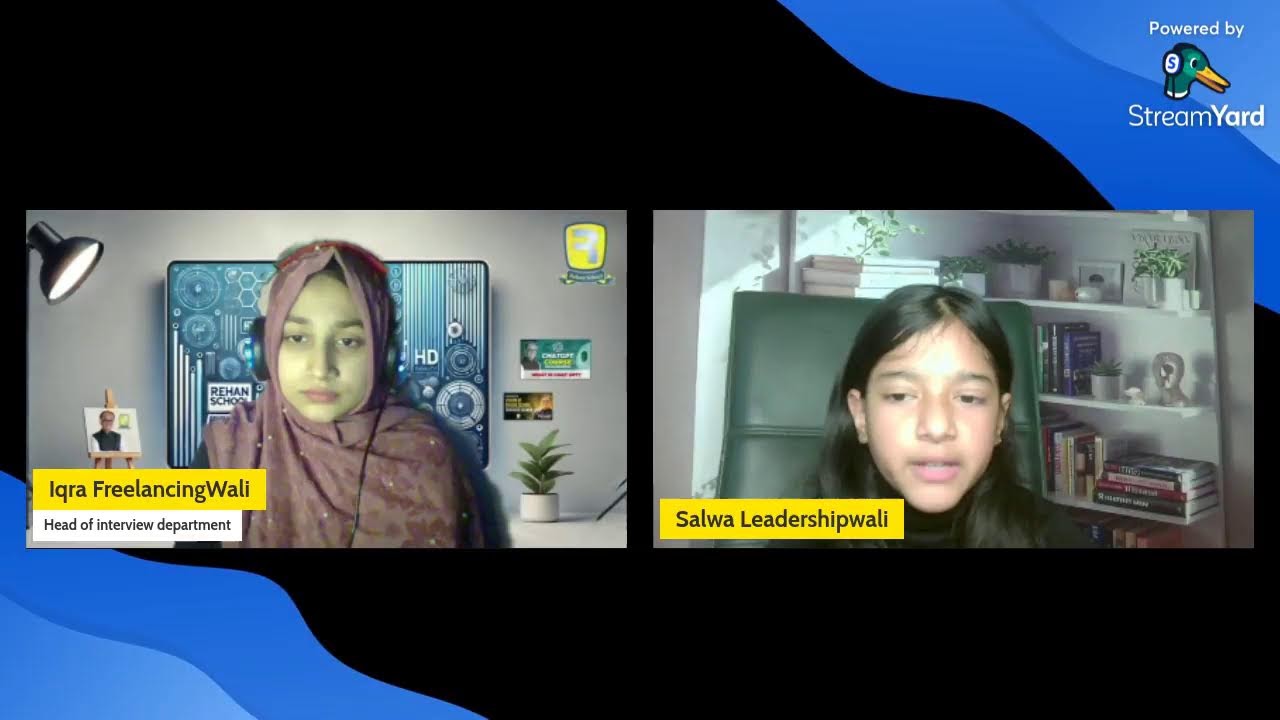 Gup shup with salwa about her mission 