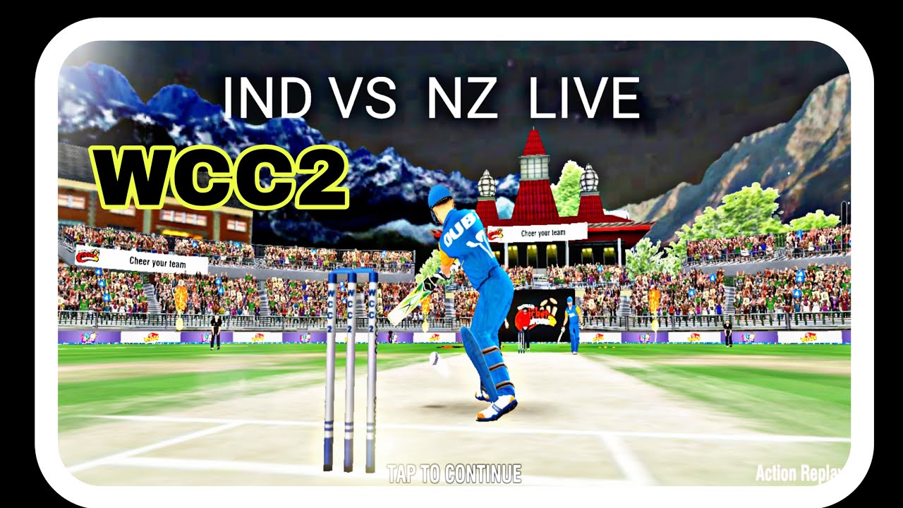 Wcc2 Live cricket  maine ek naya logo banaya  hai aaj  wcc2 bowling tricks cricket