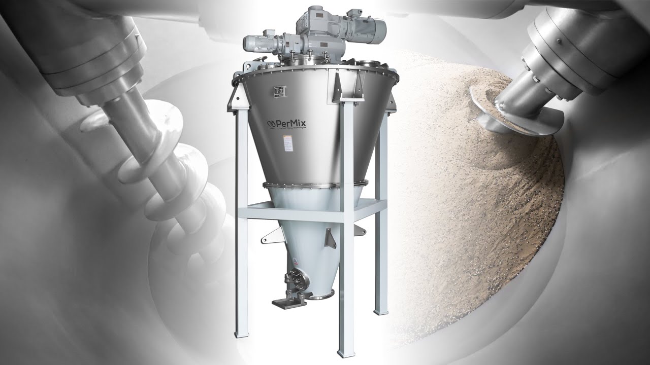 Industrial Mixers and Mixing Equipment - PerMix PNA 4000 Conical single Screw type mixer