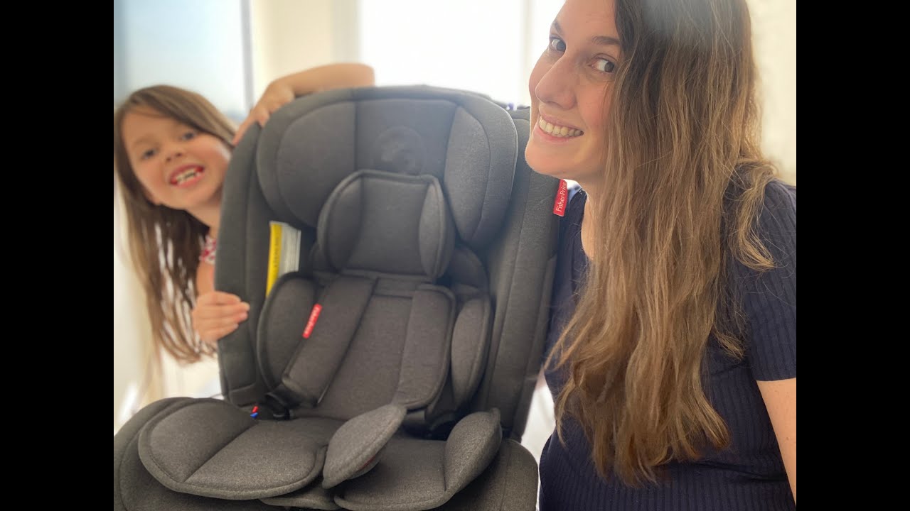 Nossa cadeirinha de automóvel que vai de 0 a 36kg da Fisher-Price
