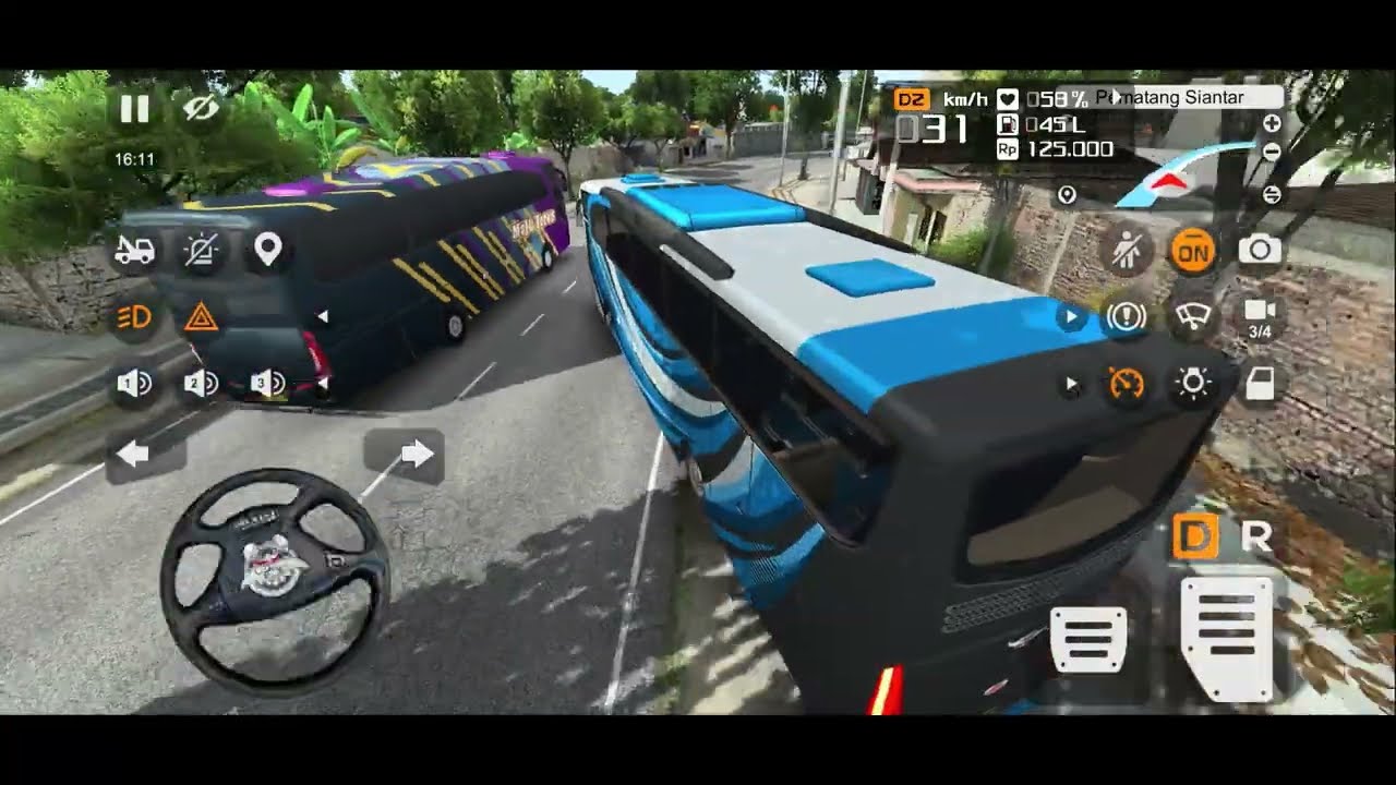 Bus Driver New Map || Heavy Bus 🚌 Driving || Bus Simulator Indonesia 