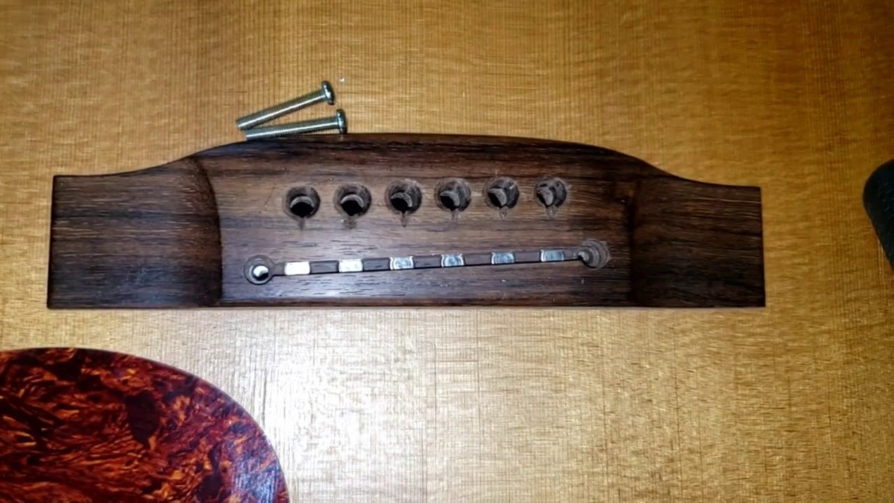 How to remove and reinstall a Takamine Palathetic Pickup