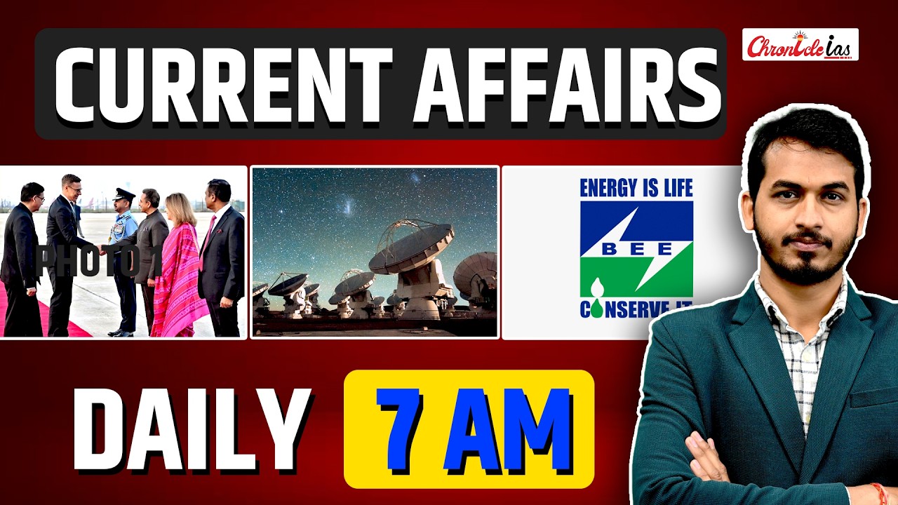 Daily Current Affairs | One liner & MCQ | 05 March 2026 | Chronicle IAS