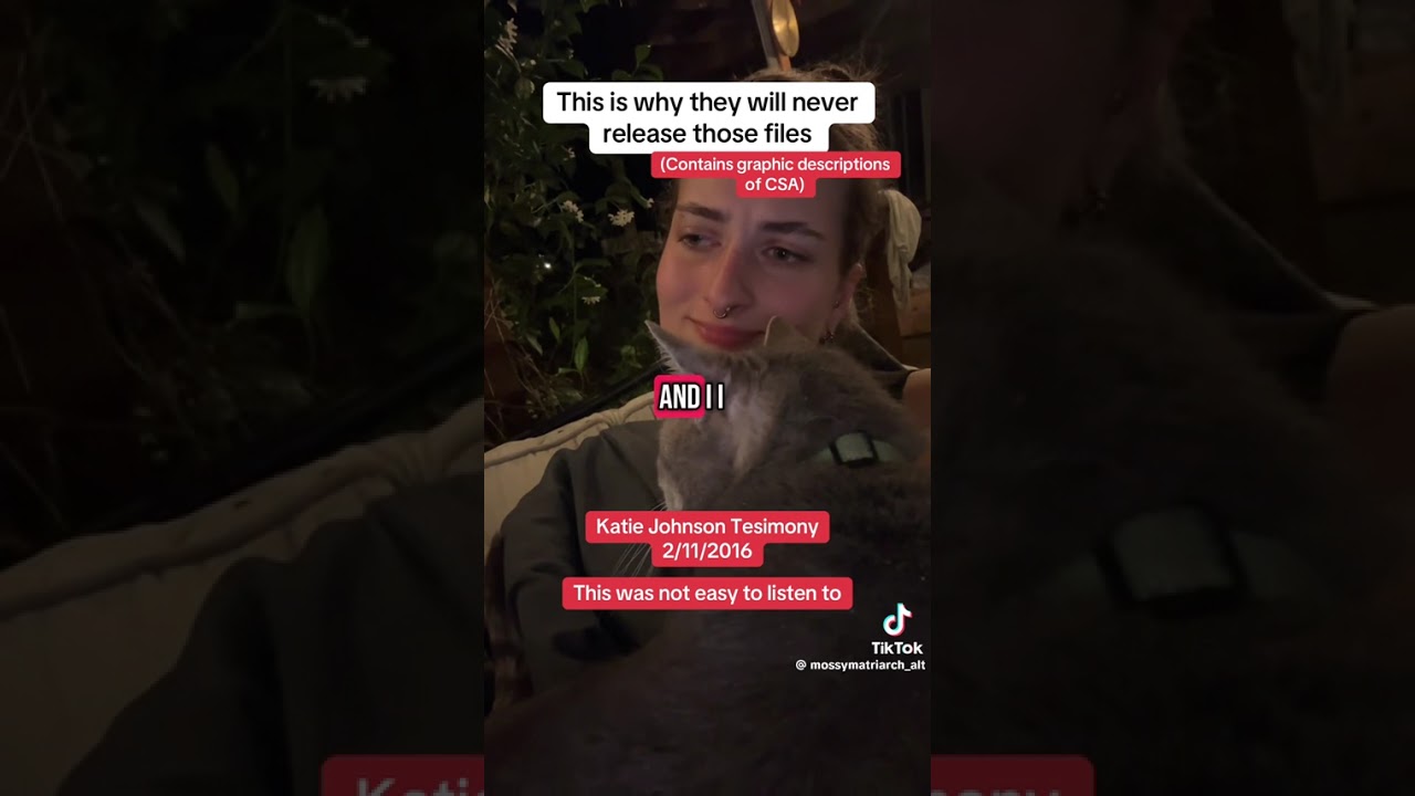 Katie Johnson Testimony