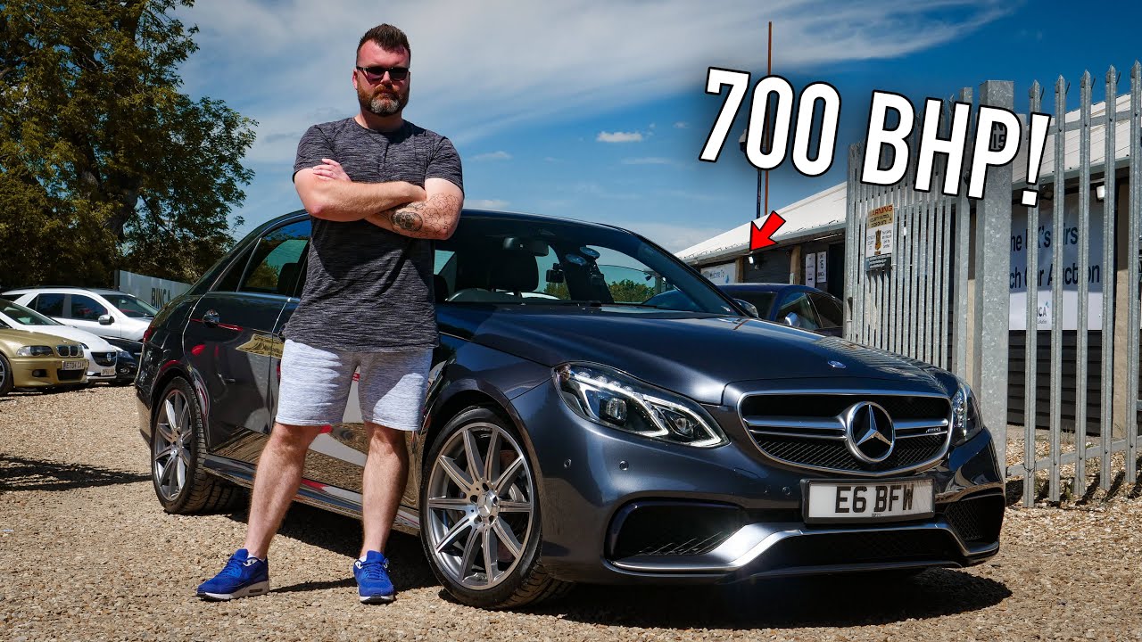 His 700 BHP Mercedes E63 AMG IS Insanely FAST!