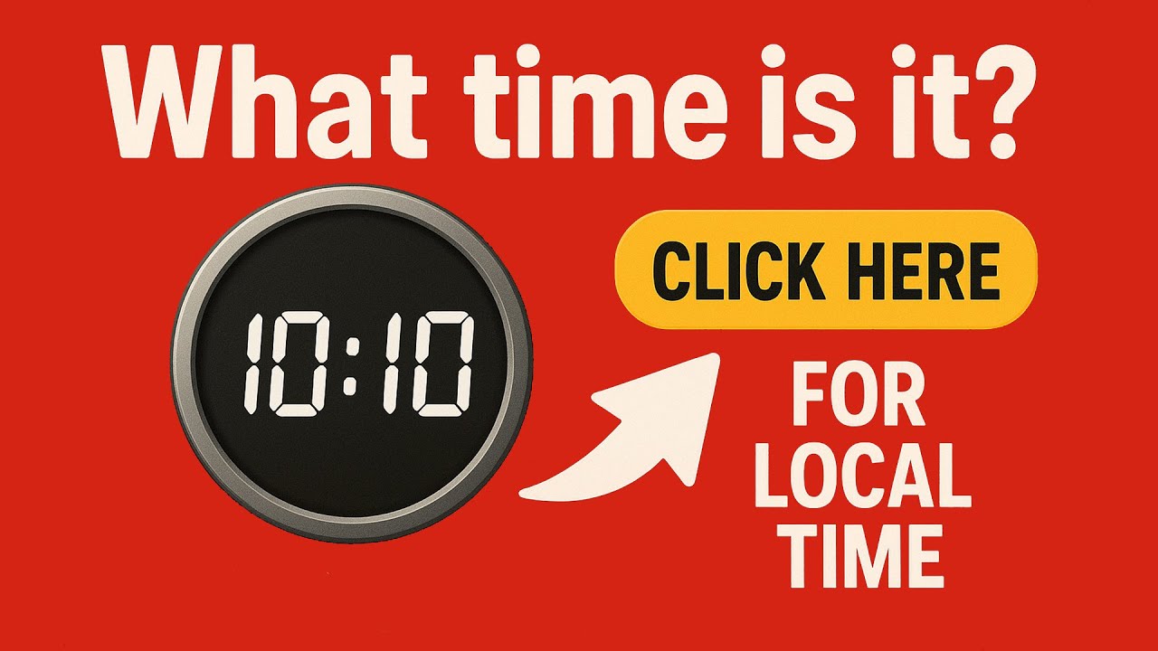 What Time Is It