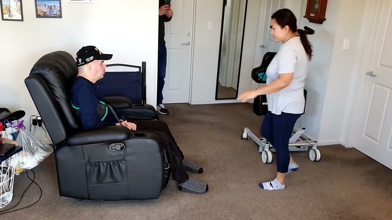 Andrew and Cherry's Story - Using the Kera sit2sit Hoist