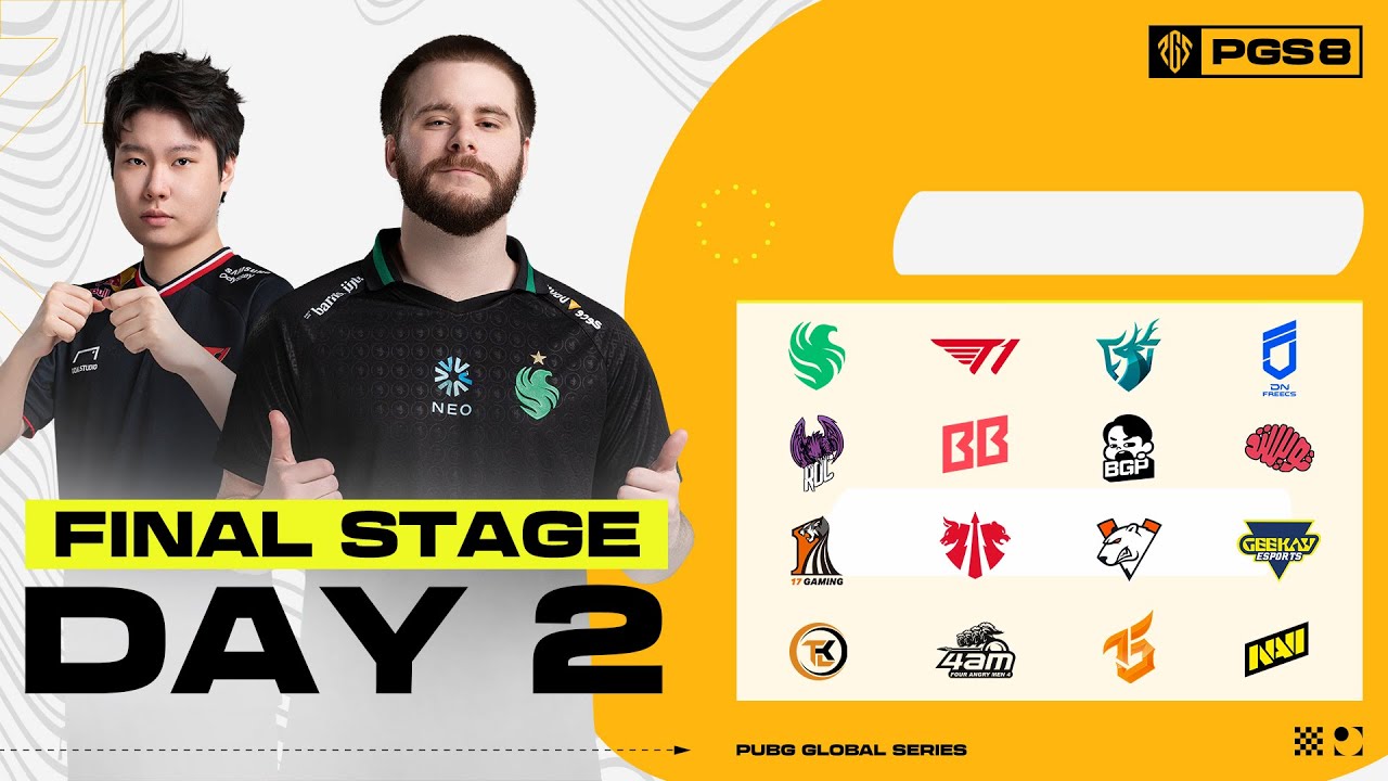 PUBG Global Series 8 Final Stage DAY 2