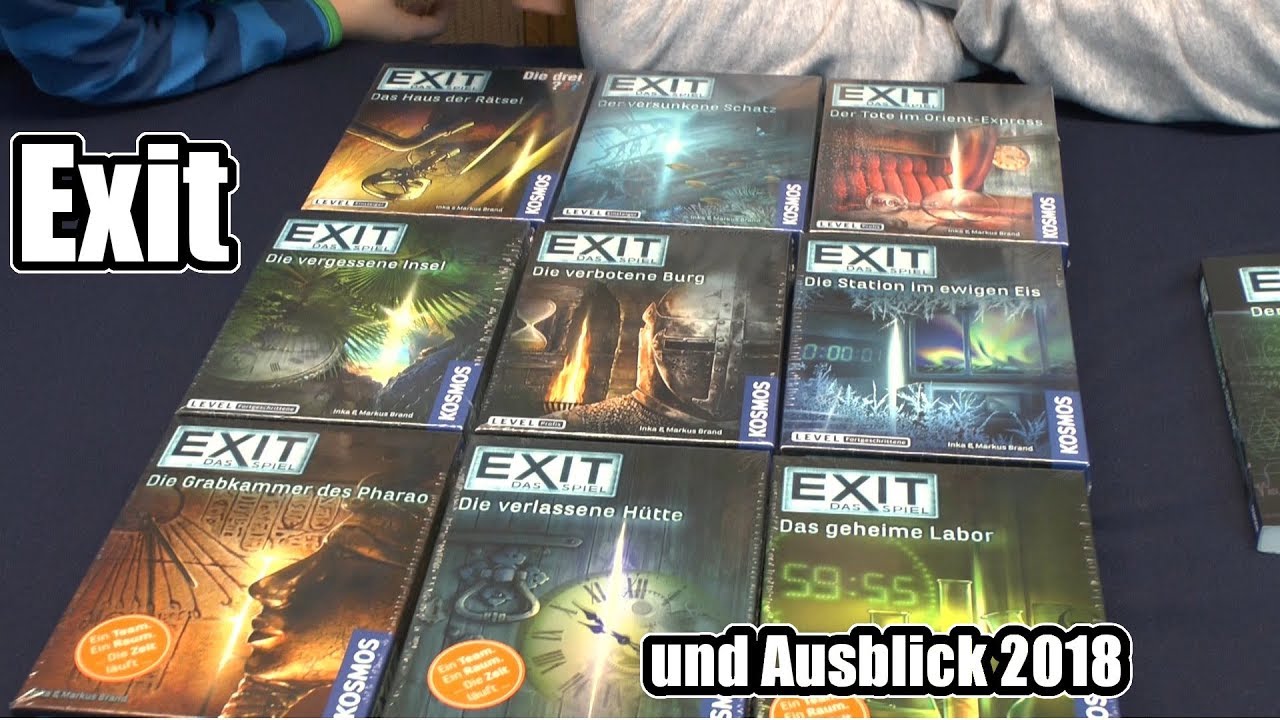 Exit Reihe (Spiel und Buch) und Exit Neuheiten 2018 (Kosmos) - ab 10 und 12 Jahre - Teil 331