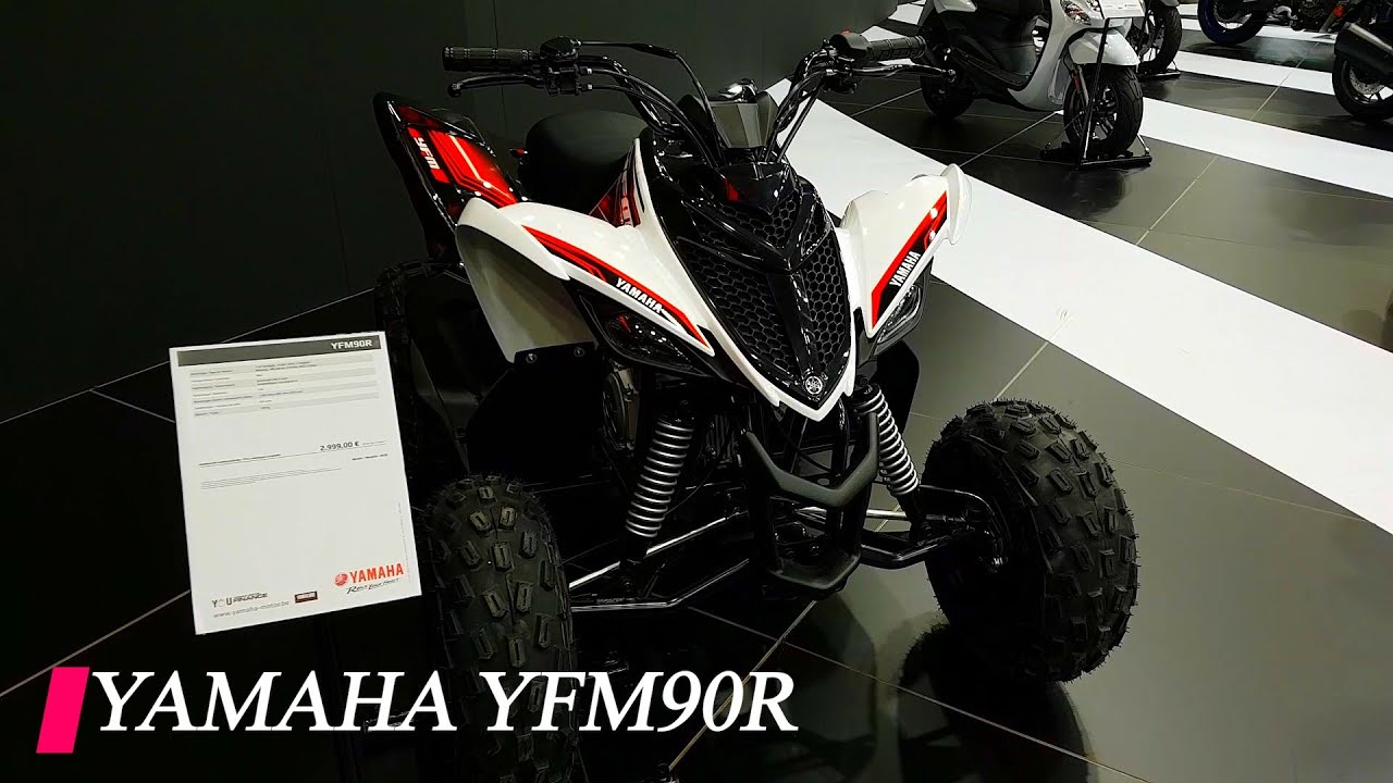 2021 New YAMAHA YFM90R walkaround Interior Exterior