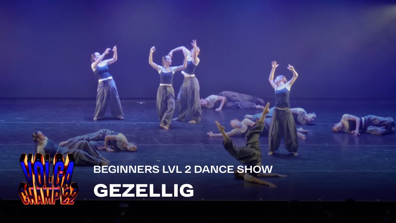 Volga Champ 22 | Beginners level 2 Dance Show | Gezellig