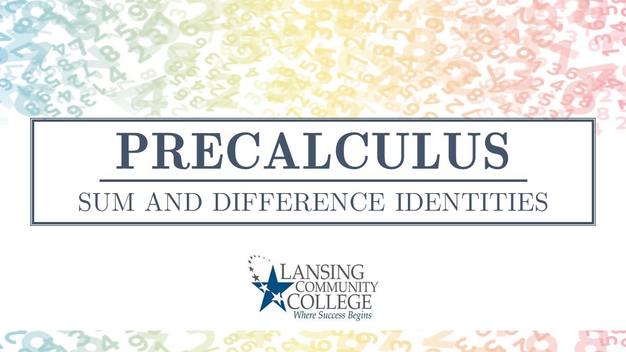 Sum and Difference Identities