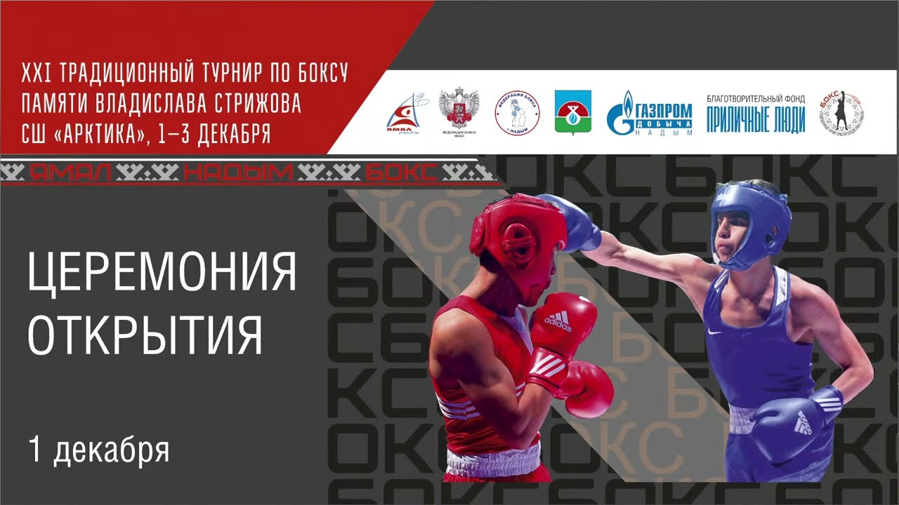 XXI традиционный турнир по боксу памяти Владислава Стрижова. 01.12.2023 г.