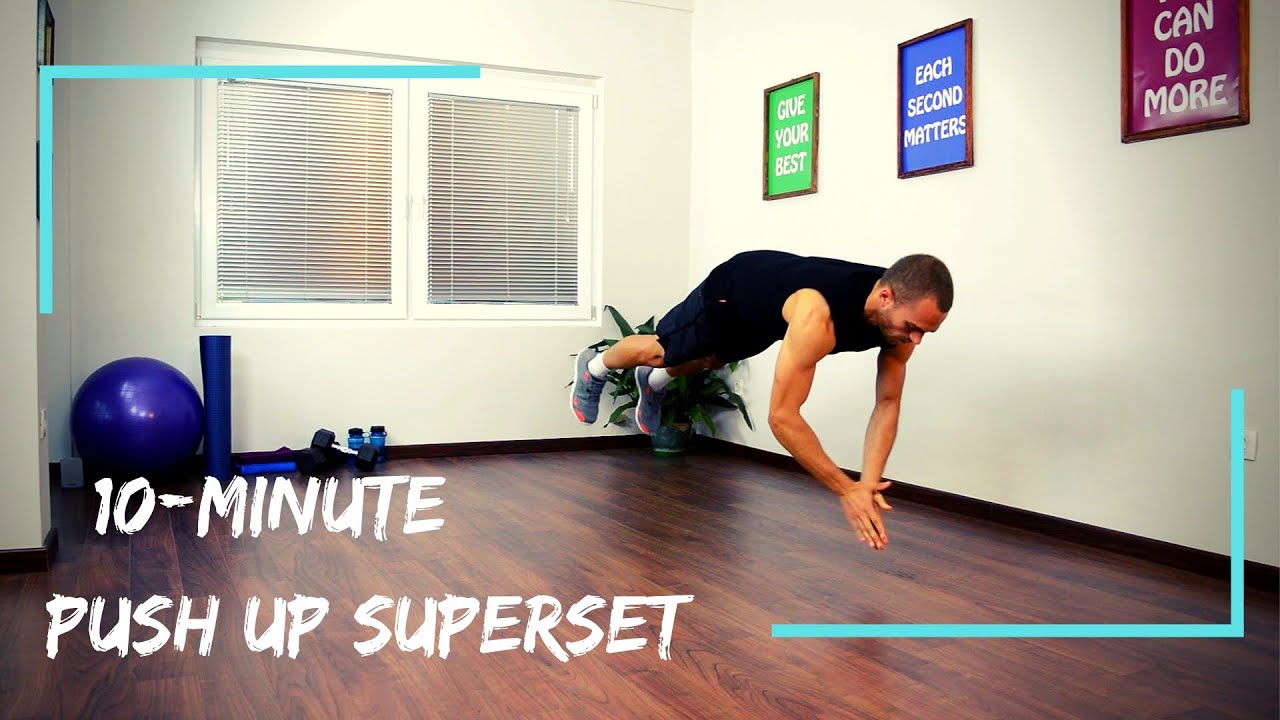 At Home Chest Workout [Bodyweight & Intense]