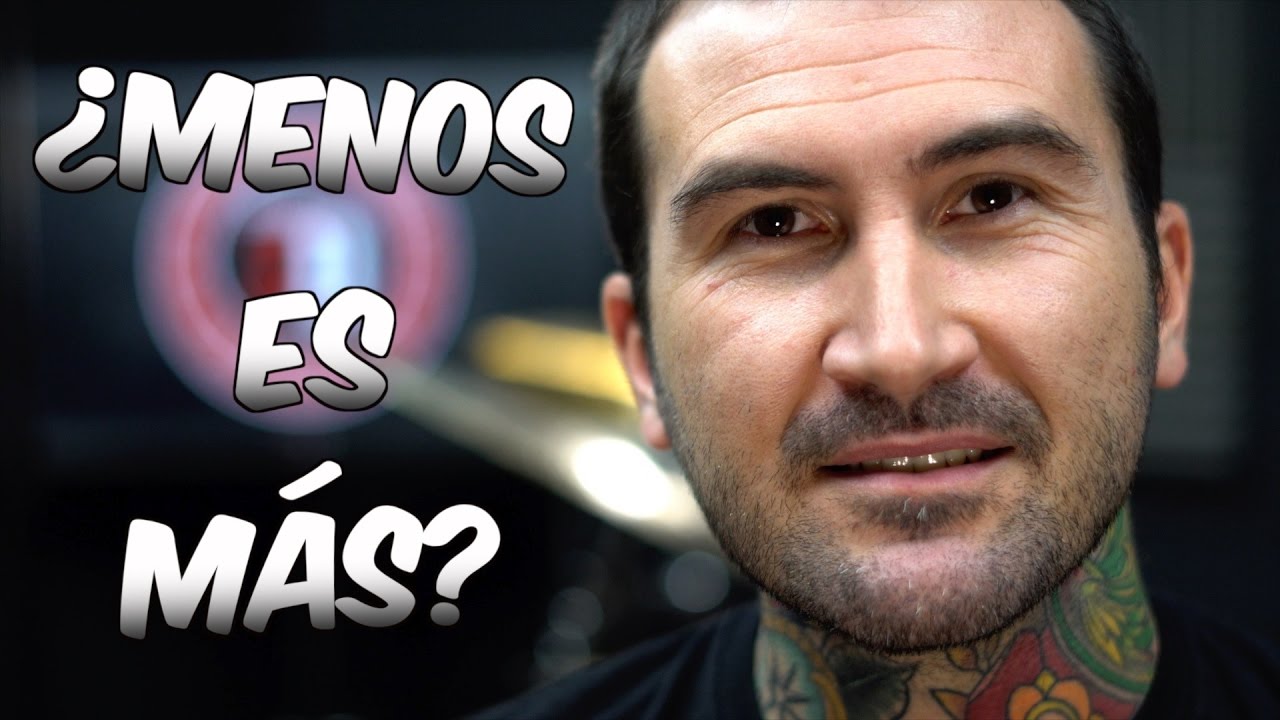 ¿Menos es más?