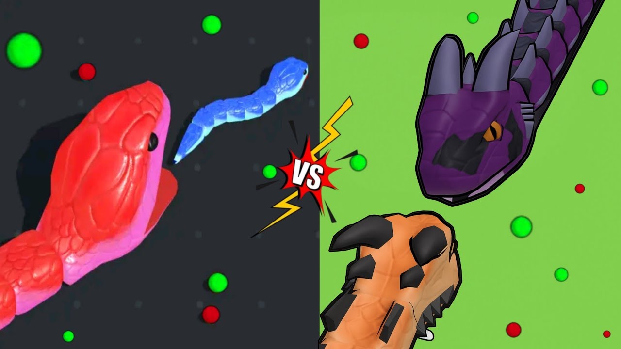 Snake Clash.io VS Snake Hero - Epic Best Comparison! Which is the Best? #gamingvideos 