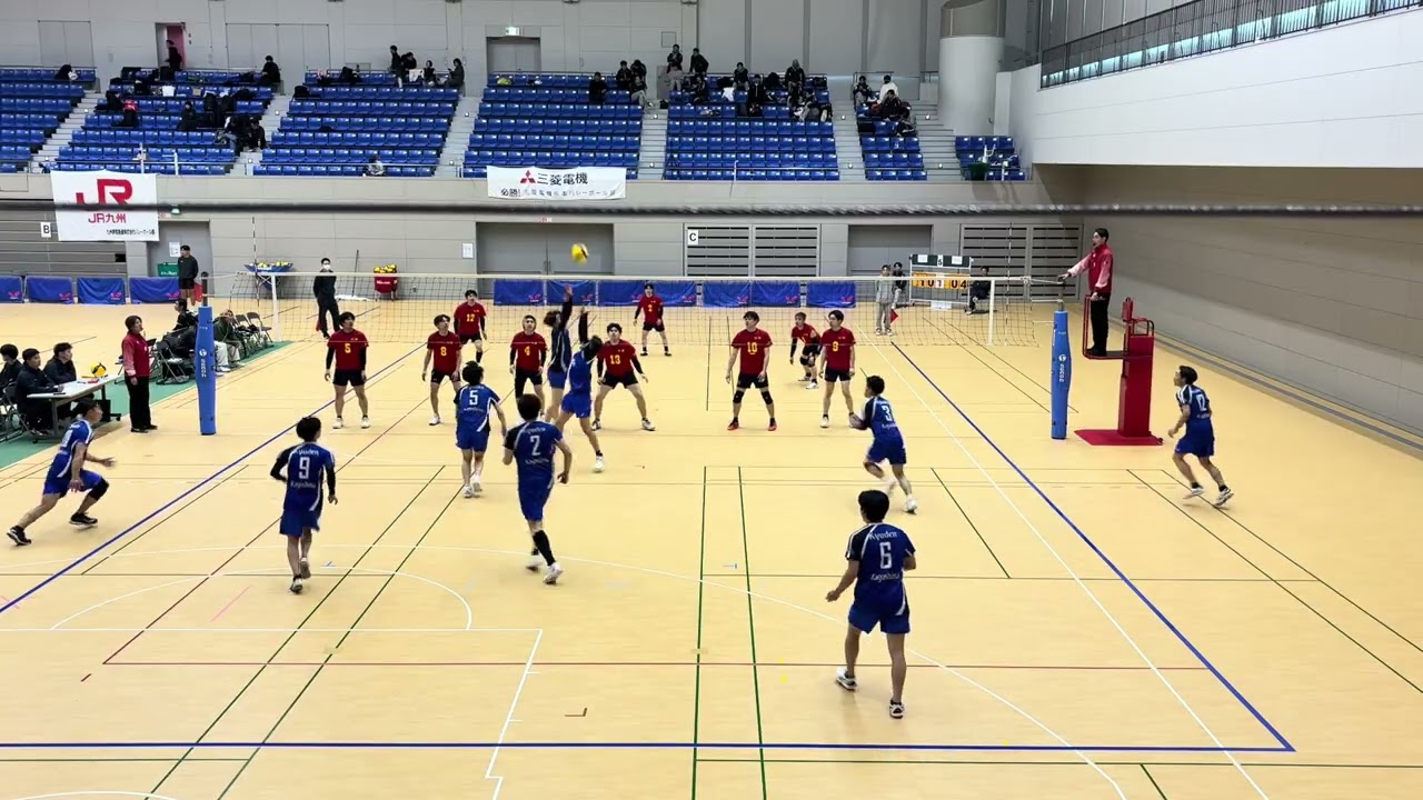 2026.3.7 九州実業団　九電鹿児島vs大豊クラブ　1セット目