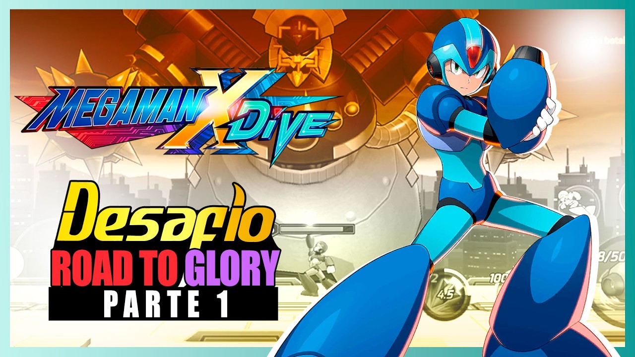 Tentando zerar o Megaman Gatcha que ganhou versão offline para Android