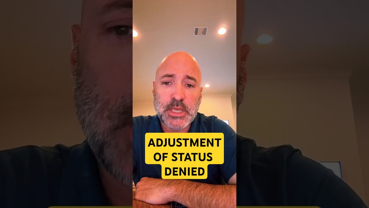 Adjustment Of Status Denied