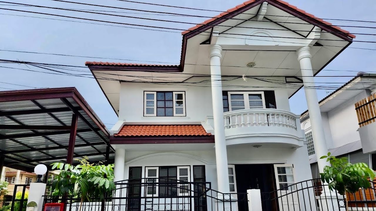 ขายบ้านเดี่ยว 2 ชั้น 64 ตร.ว. หมู่บ้านกานดา การ์เด้นท์ (หลังมุม) 4 นอน 3 น้ำ ใกล้ รร.สารสาสน์บางบอน