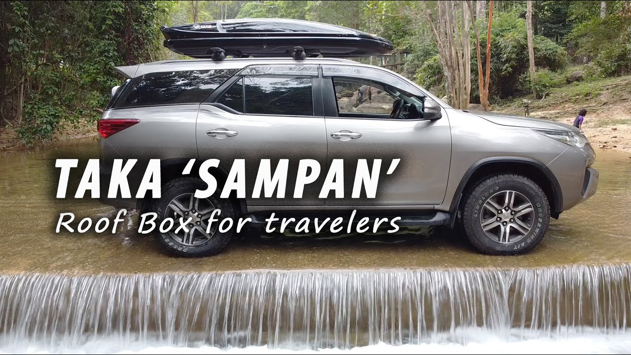 FAMILY CAMPING Off Road 7 Seater & Extra Space Transformation, TAKA Roof Box