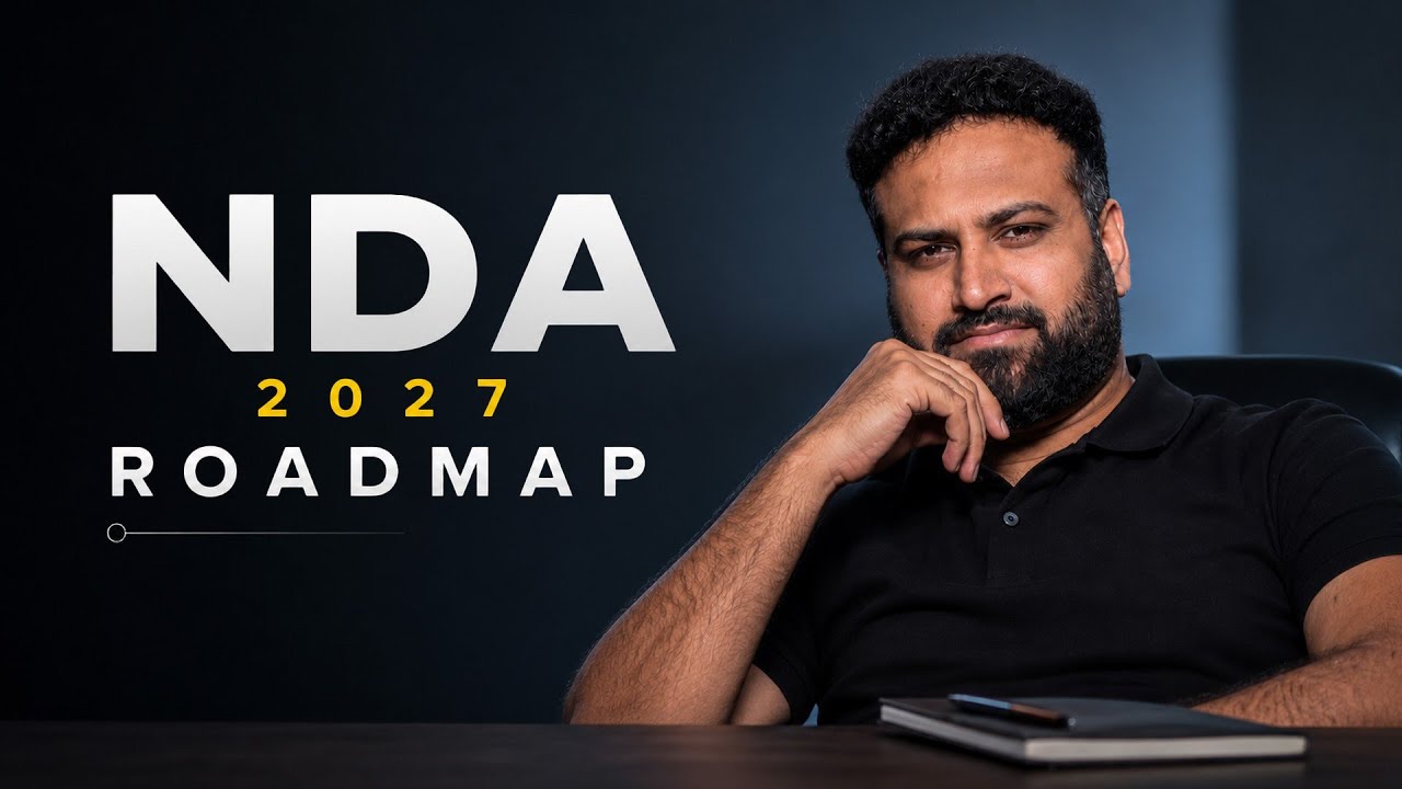 NDA 1 2027 Roadmap From Written To SSB😱 Complete Preparation Strategy to Crack NDA in First Attempt
