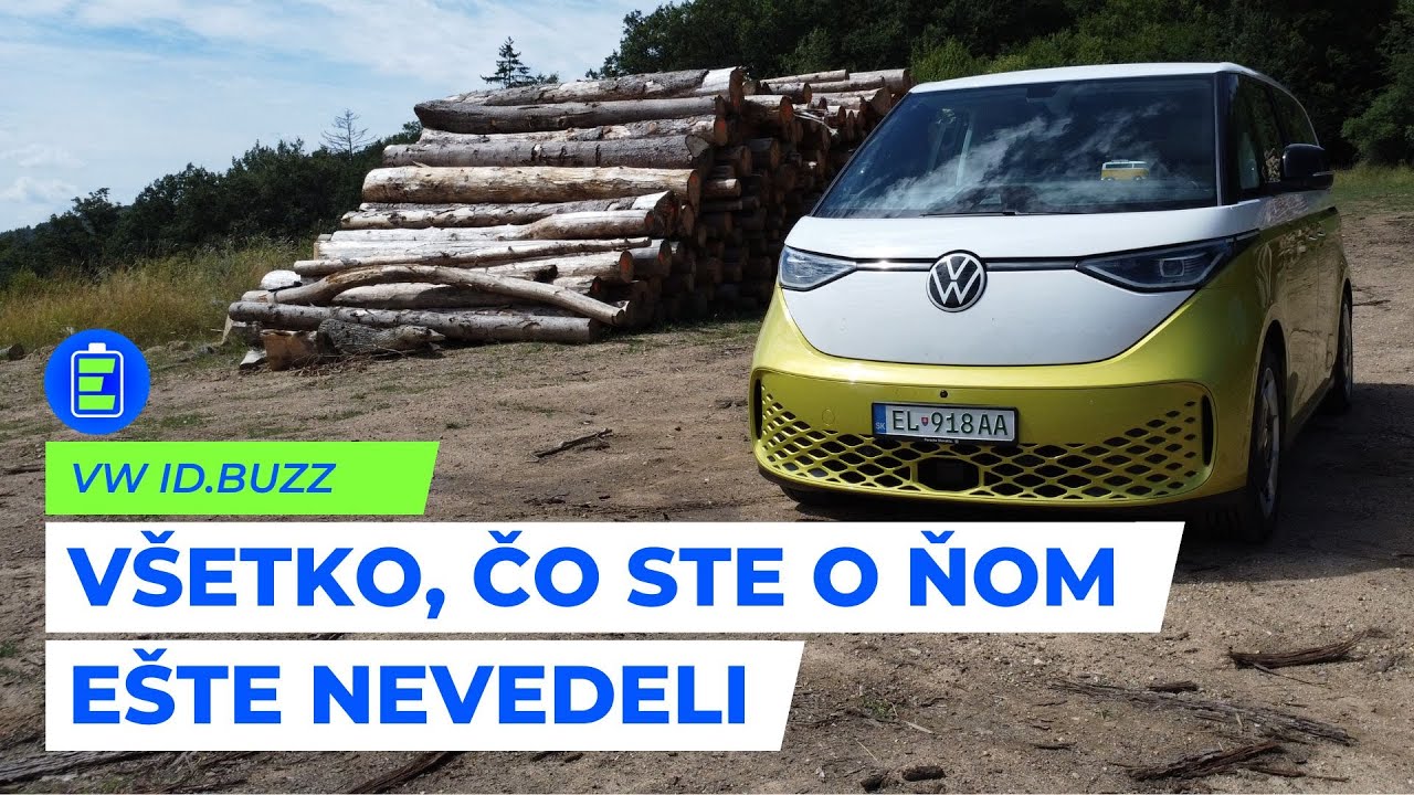 Volkswagen ID.BUZZ. Podrobný domáci test s úsmevom :)