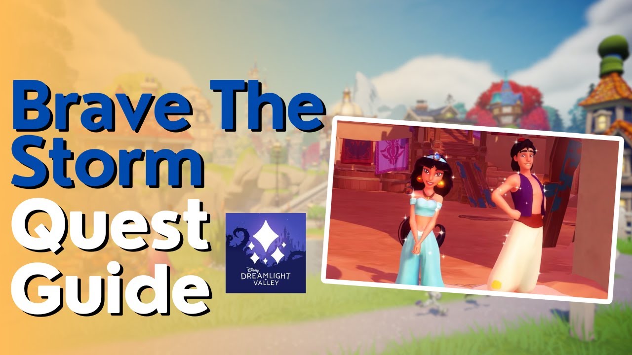 Руководство по заданию Brave The Storm в Disney Dreamlight Valley