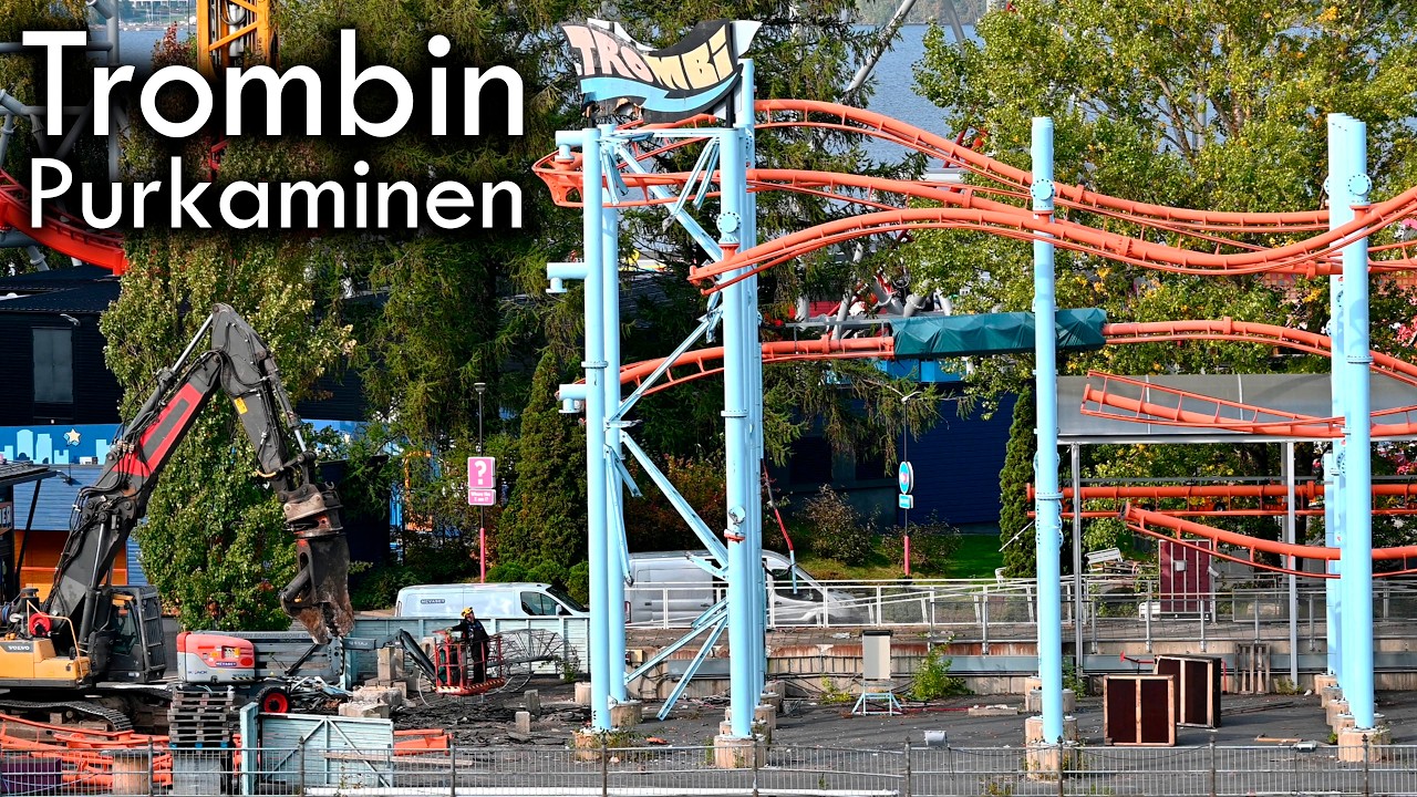 Trombin purkaminen - Särkänniemen seuraavat uutuudet?