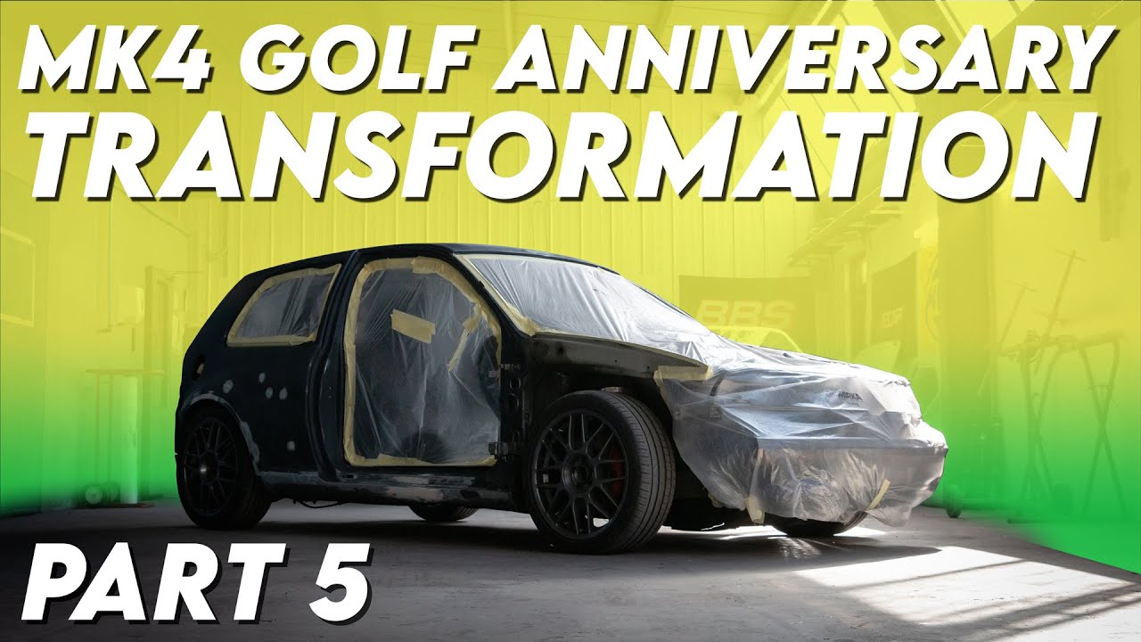The Bodywork Begins - MK4 Golf Anniversary Show Car Transformation Series
