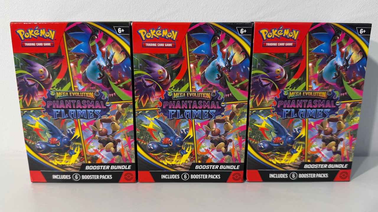 Pokémon TCG - Phantasmal Flames Booster Bundle Unboxing