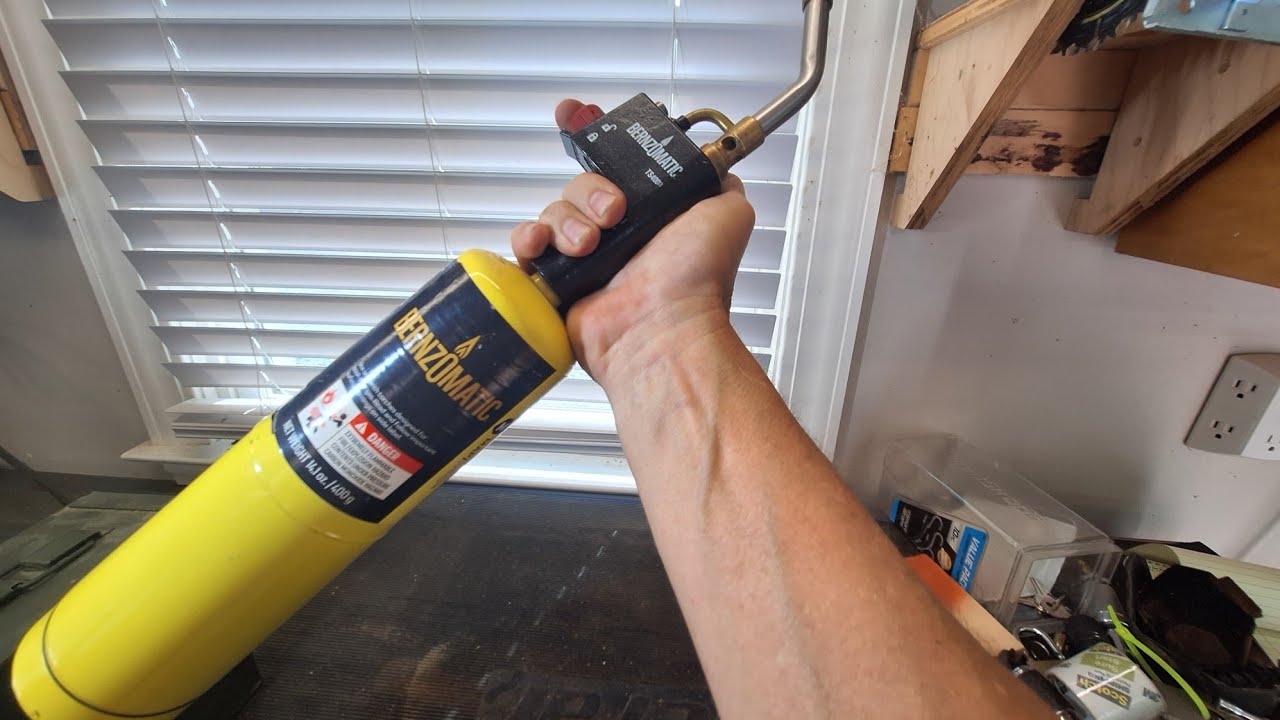BernzOmatic Torch fix. Low Pressure problem