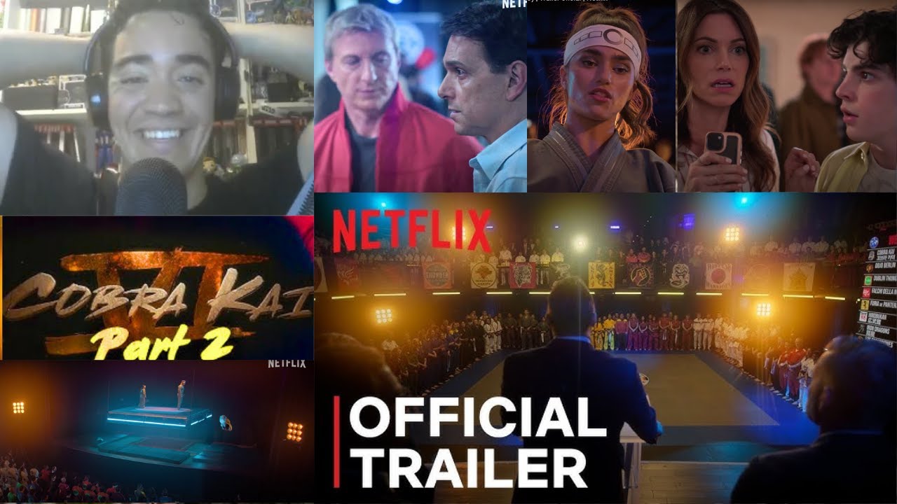 COBRA KAI TEMPORADA 6 PARTE 2 - TRAILER VIDEO REACCIÓN