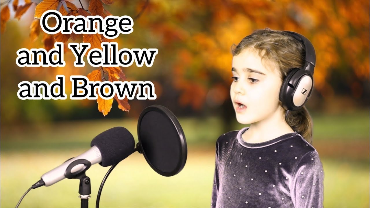 'Orange and Yellow and Brown' by Lin Marsh. Singing Grade Song.