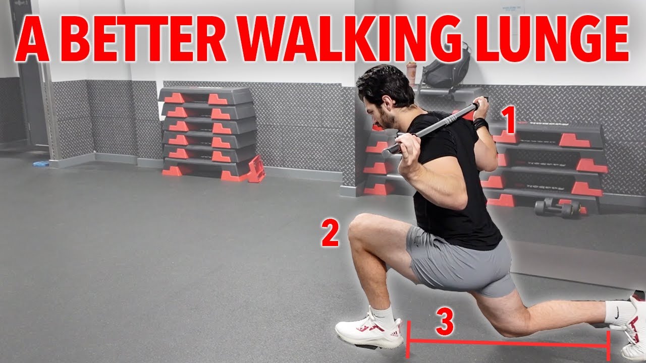 How to walking lunge - My 2nd favorite glute exercise