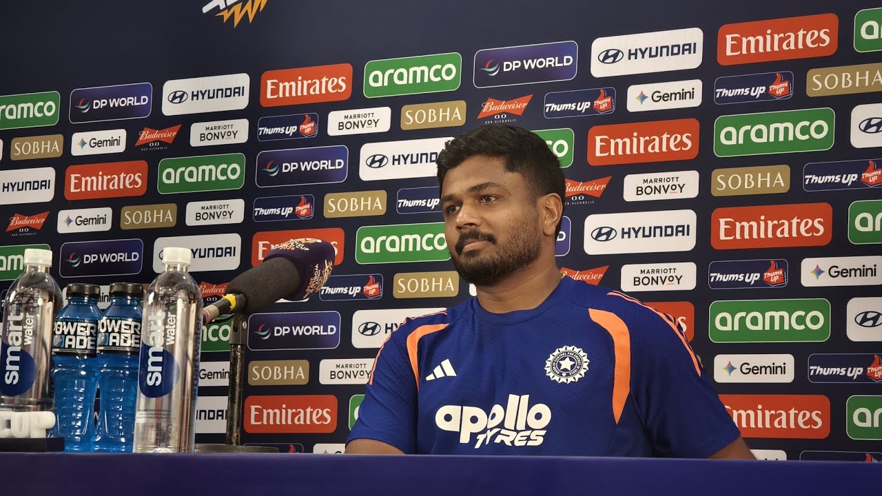 SANJU SAMSON PRESS CONFERENCE: WORLD CUP DREAM, FORM, GAMBHIR, FAMILY & MORE